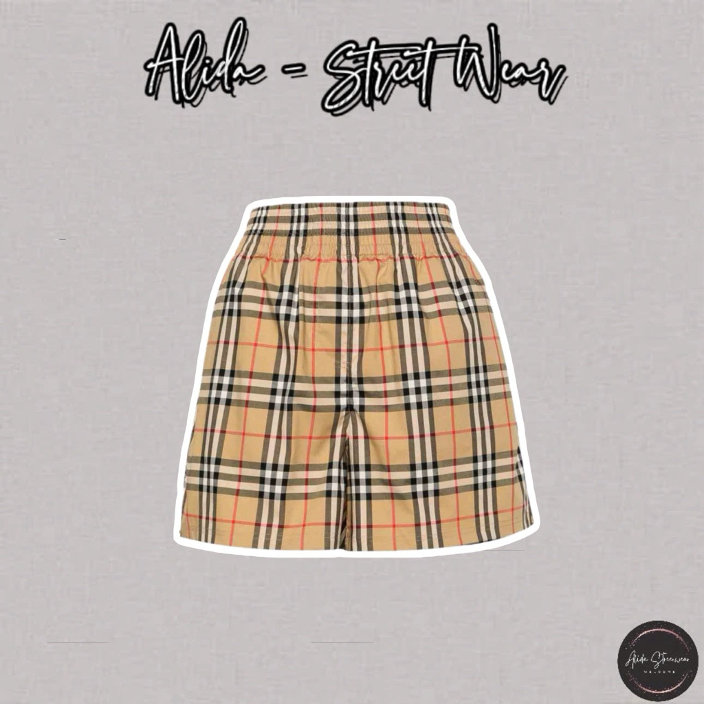 ⚡️[Hight Quality] Quần Short Đùi Gió K Phối Lót Lưới Nam Nữ - Điểm Nhấn Kẻ Caro Phối Màu Cao Cấp
