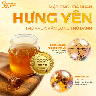 Combo Mật Ong Nguyên Chất Lạc Yên Foods Nguyên Liệu Pha Trà Làm Bánh Ngũ Cốc Dinh Dưỡng