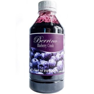 Sinh tố trái cây Berrino - Mứt trái cây Berrino 1 lít - Nguyên liệu pha chế trà trái cây