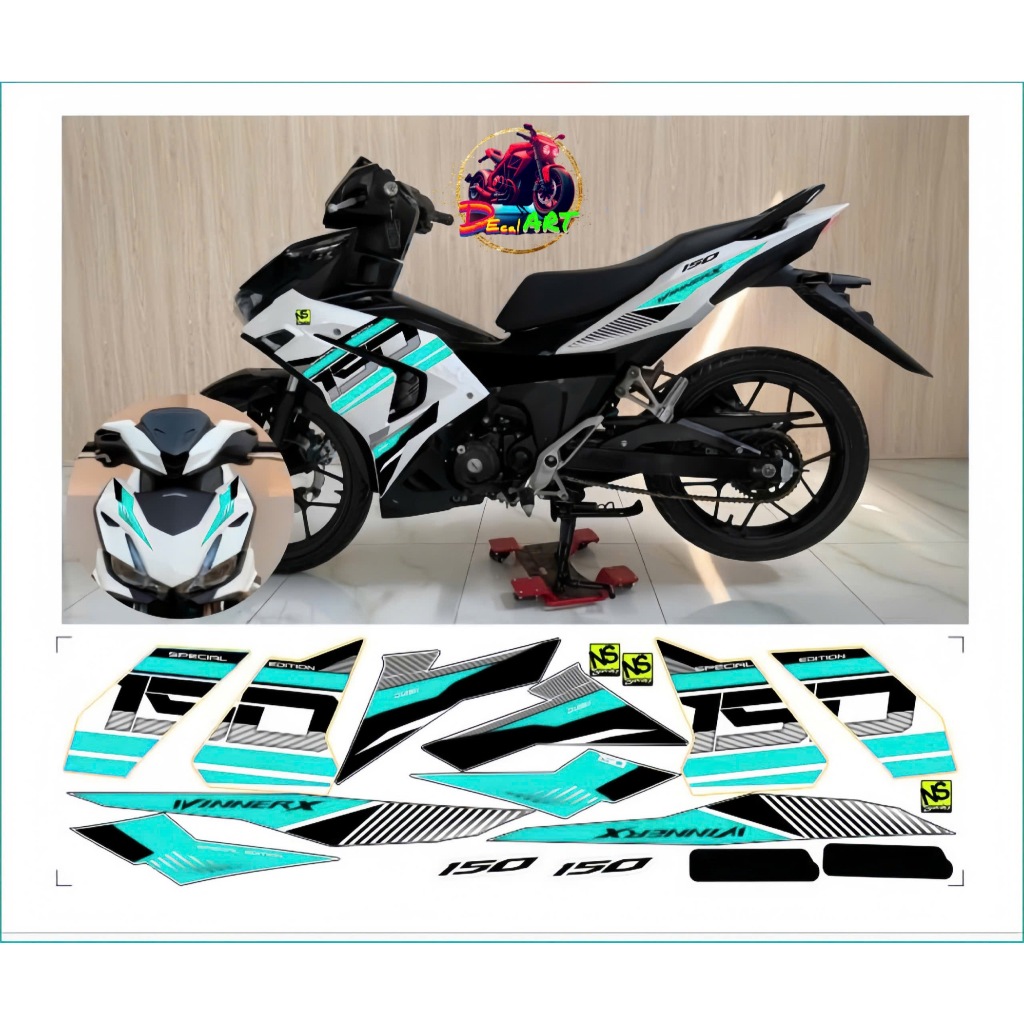 Tem rời WINNER X V3 V4  cao cấp chất liệu in 3 lớp chống nước không p