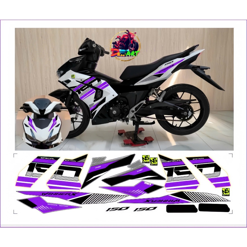 Tem rời WINNER X V3 V4  cao cấp chất liệu in 3 lớp chống nước không p