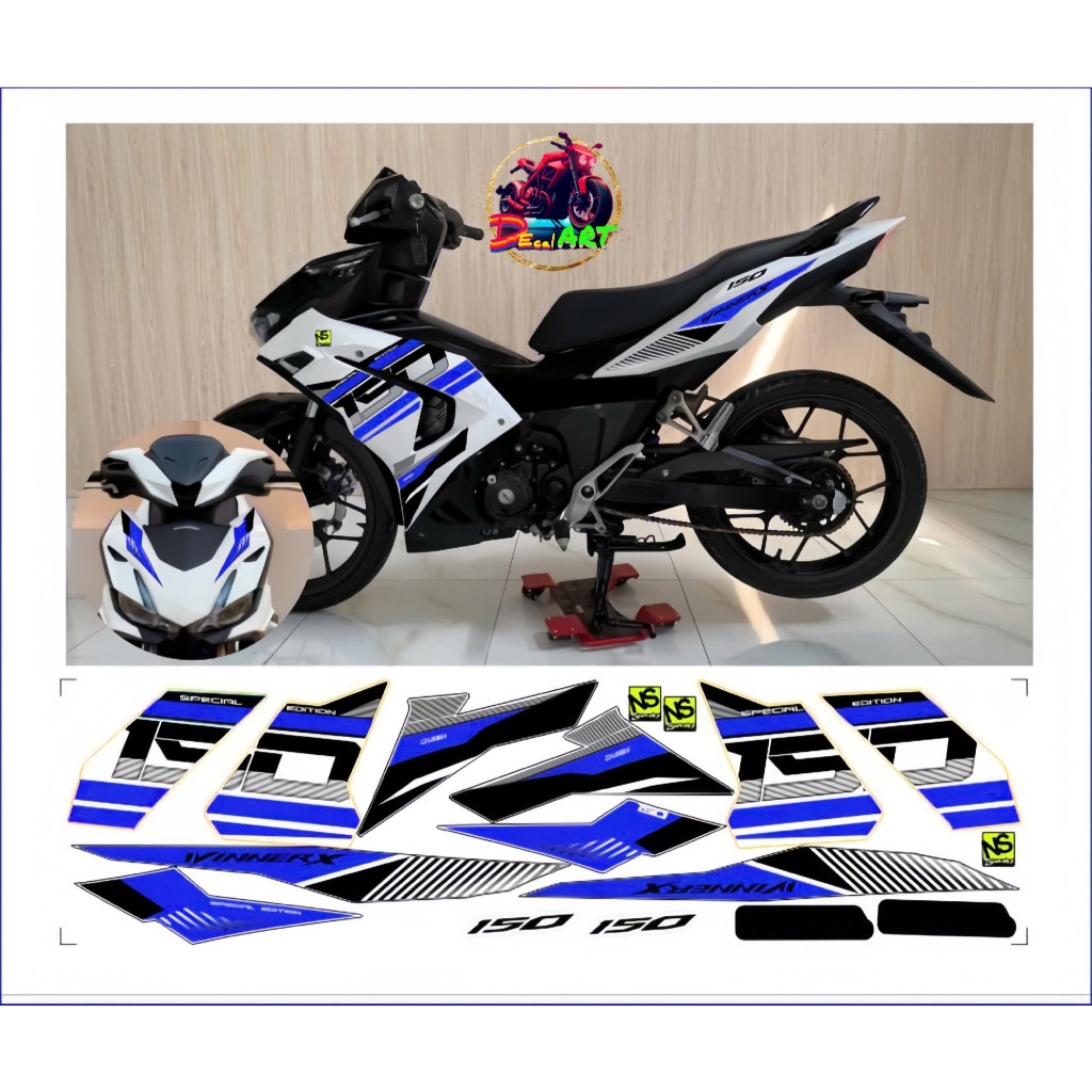 Tem rời WINNER X V3 V4  cao cấp chất liệu in 3 lớp chống nước không p