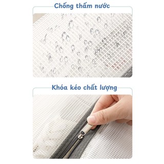 Túi đựng giày boots trong suốt HomieTech, túi xách bảo quản boots dài boots ngắn chống bụi chống nước
