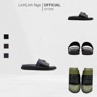Dép PEDRO Monogram Slide Sandals - PM1-85110473 chính hãng đủ bill