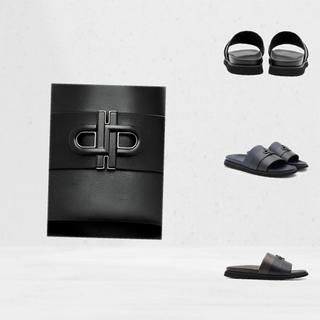 Dép PEDRO Monogram Slide Sandals - PM1-85110473 chính hãng đủ bill