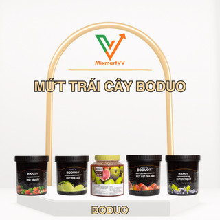 Mứt Sốt trái cây Bodouo 1kg 1,3kg | Nguyên Liệu Pha Chế Trà Trái Cây, Đá Xay Chuẩn Vị