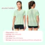 BST Áo thể thao Nữ TONE MÀU XANH LÁ thoáng khí dễ vận động - Coolmate Active For Women