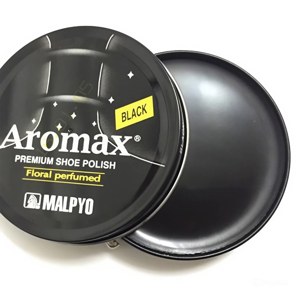 Xi đánh giày dạng sáp Hàn Quốc cao cấp, Xi Aromax giúp vệ sinh và làm mới bề mặt giày và các loại đồ da
