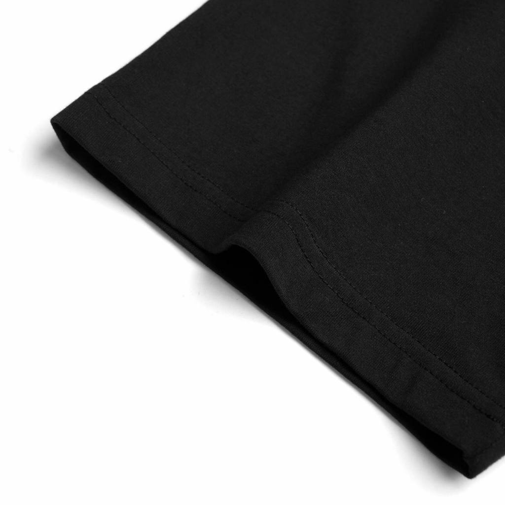 Áo thun trơn Oversize Raven 100% Cotton 250GSM nam nữ cổ tròn BASIC