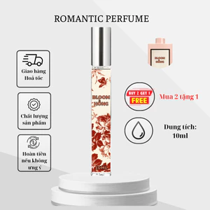 Nước Hoa Nữ Bloom Hồng 10ml - Hương Hoa Nhài, Quyến Rũ, Sang Trọng, Quý Phái