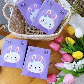 Hộp 30 túi trữ sữa Kichi cảm biến nhiệt chính hãng an toàn cho trẻ sơ sinh