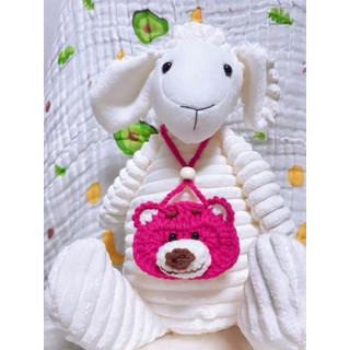 Túi đựng tỏi, đựng gừng cho bé yêu đi chơi, túi đựng tỏi thêu hình thú cho bé sơ sinh