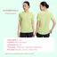 BST Áo thể thao Nữ TONE MÀU XANH LÁ thoáng khí dễ vận động - Coolmate Active For Women