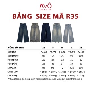 Quần Jeans Ống Suông Ver 1 Avo Avocado nhiều màu tôn dáng form unisex nam nữ