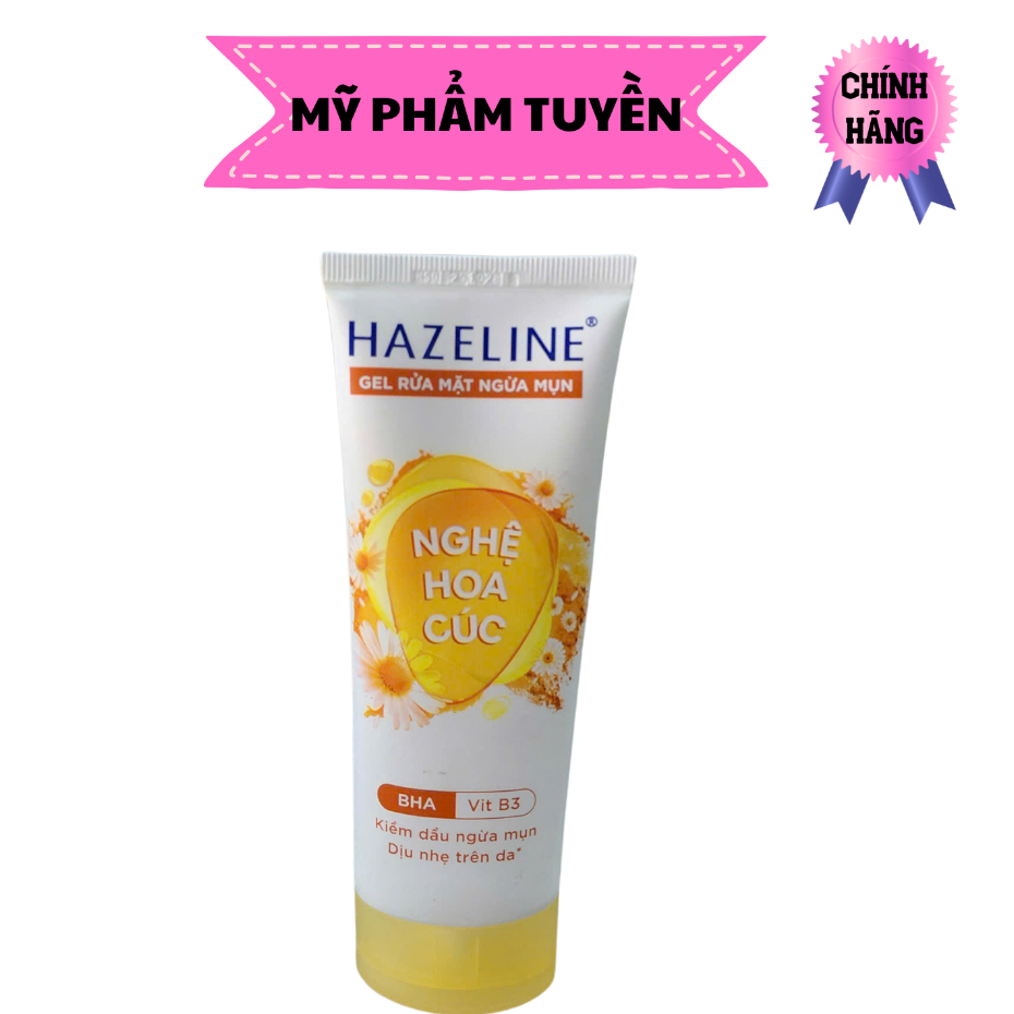Gel Rửa Mặt Hazeline Nghệ hoa cúc (100g) | Shopee Việt Nam