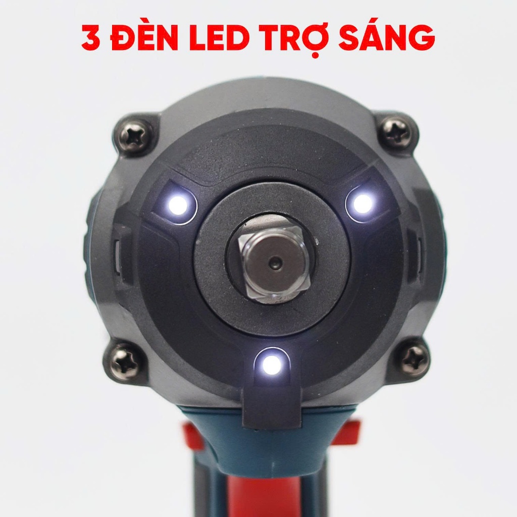 NEW - Máy Siết Bulong BS-IW950N BOSSUN - Lực 950N Chuyên Siết Mở Ốc Xe Tải, Xe Kéo, Khoan Tường, Vít