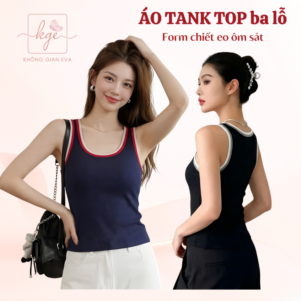 Áo Tank Top Nữ Vải Modal Kháng Khuẩn Form Ôm Nhẹ Siết Eo Đạt Chuẩn TENCEL Phù Hợp Chơi Thể Thao 8008