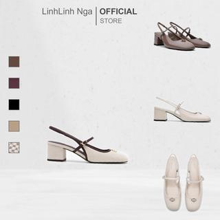 Giày PEDRO Slingback Heel Pumps - PW1-26480096 chính hãng đủ bill
