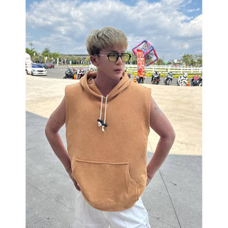 Hoodie Boxie màu sắc mùa Hè đơn giản unisex dành cho Nam dễ phối chất liệu thoải mái