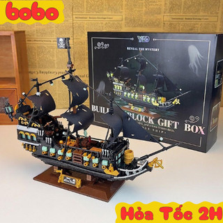 [2024 CHI TIẾT] Bộ đồ chơi mô hình lắp ráp Tàu Hải Tặc, Thuyền Ma, Chiến Hạm, Tàu Chiến Xe Tăng SWAT Cao Câp Bobotoys