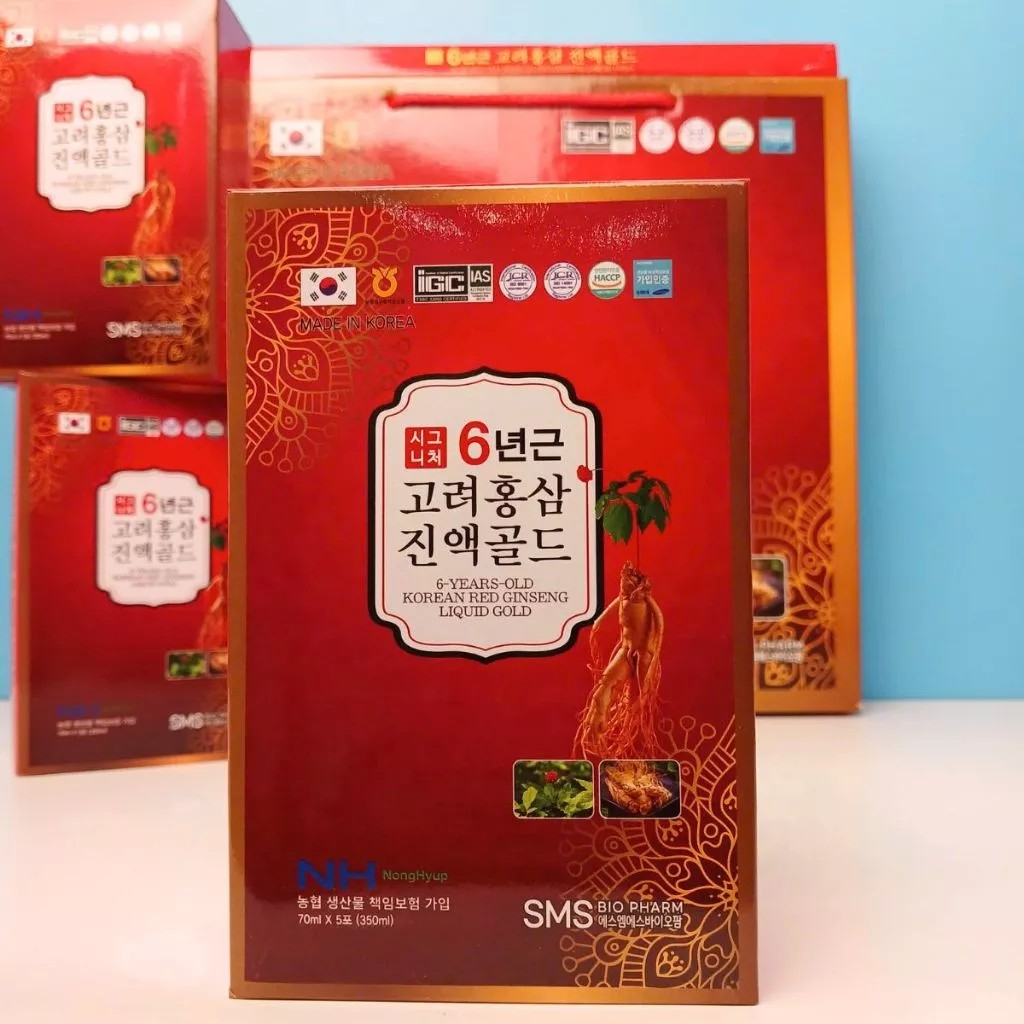 ✨ TINH CHẤT HỒNG SÂM 6 NĂM TUỔI – NĂNG LƯỢNG TỪ THIÊN NHIÊN