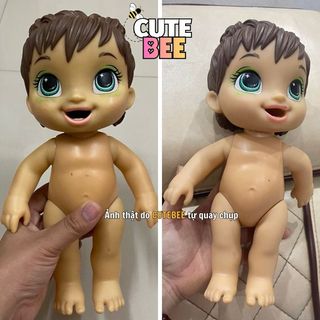Búp bê BABY ALIVE ăn dặm, cao 30cm, tặng kèm phụ kiện - Đồ chơi si tuyển LỖI LEM SƠN giá rẻ