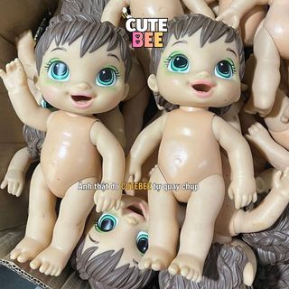 Búp bê BABY ALIVE ăn dặm, cao 30cm, tặng kèm phụ kiện - Đồ chơi si tuyển LỖI LEM SƠN giá rẻ