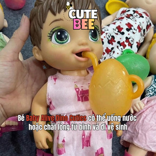Búp bê BABY ALIVE ăn dặm, cao 30cm, tặng kèm phụ kiện - Đồ chơi si tuyển LỖI LEM SƠN giá rẻ
