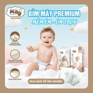 ( Quà mới)Combo 3 Bịch Bỉm Mây premium Siêu mềm  Mỏng, Chống Hăm, Thấm Hút Tốt (S, M, L, XL, XXL)