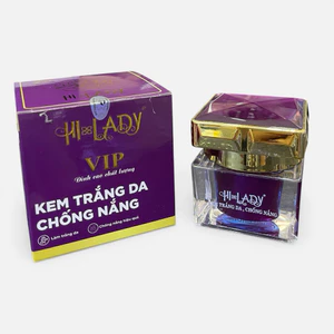 Kem Trắng Da Chống Nắng Hi Lady VIP – Dưỡng Trắng, Chống Nắng, Dưỡng Ẩm Cao Cấp 15g