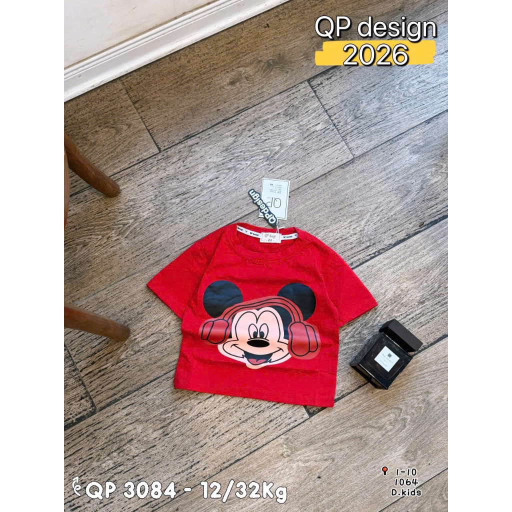 Áo Micky Vs Ngựa Xinh Cho Bé Trai Và Gái Dành Cho Bé Từ 9-37kg