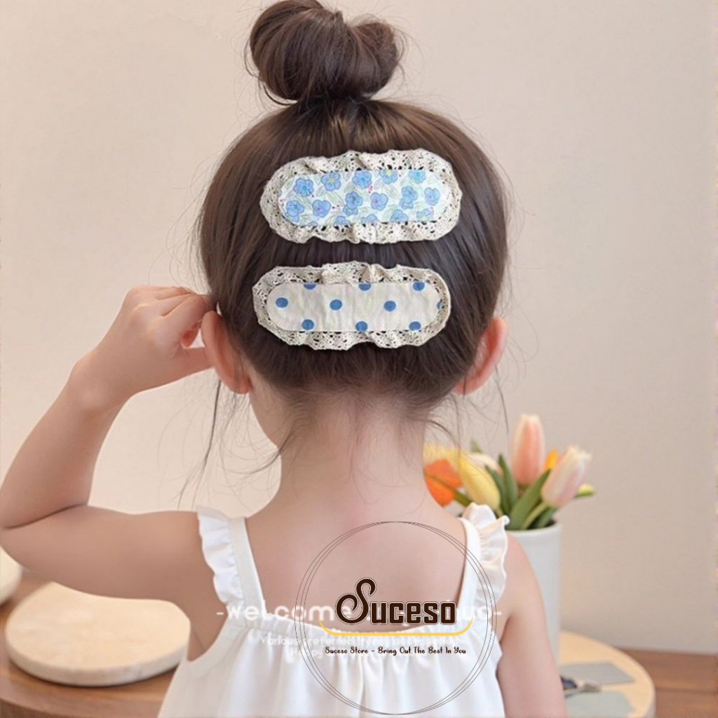 Miếng Dán Tóc Con Nữ Cute Dán Mái Velcro Giữ Tóc Gọn Gàng, Không Đau Tóc, Cho Bé Và Nữ – Suceso