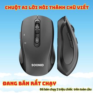 Chuột SOONID AI PLUS Bluetooh Sạc Pin,Chat GPT,Chuyển Giọng Nói ,Phiên Dịch Đa ngôn ngữ,Chuột AI Thông Minh