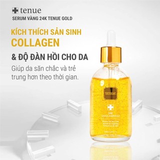 Serum  dưỡng da TENUE 24K GOLD AMPOULE dưỡng ẩm, làm trắng, giúp da mềm mịn