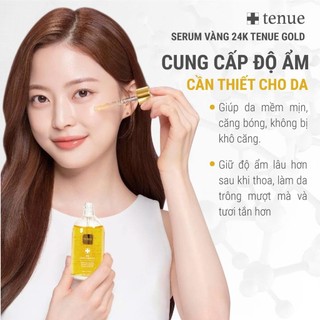 Serum  dưỡng da TENUE 24K GOLD AMPOULE dưỡng ẩm, làm trắng, giúp da mềm mịn