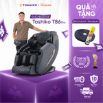 Ghế massage toàn thân Toshiko T86 Pro - Công nghệ túi khí nhiệt hồng ngoại cao cấp - Bảo hành động cơ 10 năm — ảnh 1