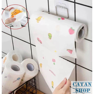 Giấy Cuộn Lau Bếp, Khăn Lau Bếp Đa Năng Họa Tiết 20 - 25cm Siêu Dai, Thấm Hút Tốt Lau Sạch Vết Bẩn
