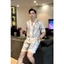 Pijama Nam Lụa Cao Cấp MM05 – Mát Lạnh, Lịch Lãm | Beemanor