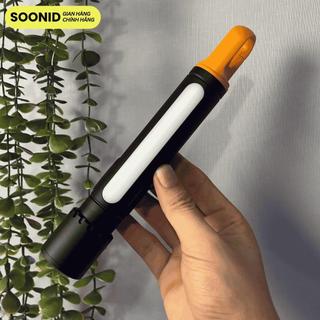 Đèn Pin Soonid Siêu Sáng, Pin 3500mah, Chiếu Xa 200m,Zoom Xa Gần, Cod Led, 9 Chế Độ Sáng, Thời Gian Sáng 3 - 7 Giờ