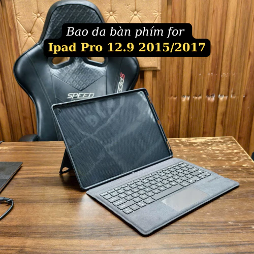 BP129 - Bao da bàn phím dành cho ipad pro 12.9 2015/2017 bản nút home cũ - Cảnh Hà Store
