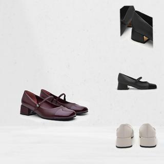 Giày PEDRO Bianca Leather Mary Jane Pumps - PW1-26760044 chính hãng đủ bill
