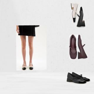 Giày PEDRO Bianca Leather Mary Jane Pumps - PW1-26760044 chính hãng đủ bill