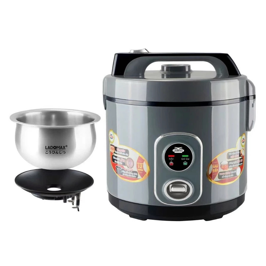 NỒI CƠM ĐIỆN NẮP GÀI - NẮP BÊN TRONG (NẮP PHỤ) RỜI LADOMAX - HA-6318