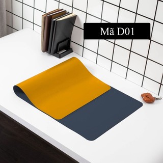 DeskPad 2 Mặt Kích Thước Lớn Chất Liệu Da PU Cao Cấp - Chống Nước 100% - Chống Trầy - Dễ Vệ Sinh
