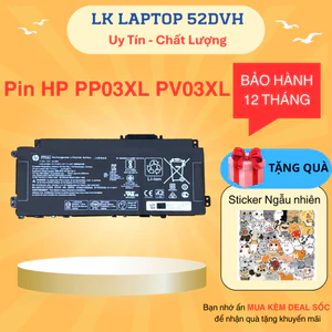Pin Laptop HP X360 13-BB000 PP03XL / PIN HP Pavilion x360 13-bb 13-b000, Pavilion 14-dv 14-dv000, 14m-dw 14m-dw000,