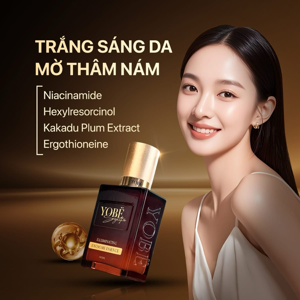 Combo Dưỡng Trắng Da và Mờ Nám Chuyên Sâu Yobe [Chính Hãng]