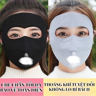 Khẩu Trang Chống Nắng Trùm Mặt UPF50+, Che Kín Mặt Đi Xe Máy, Chống Tia UV Bảo Vệ Da Cho Mẹ Và Bé