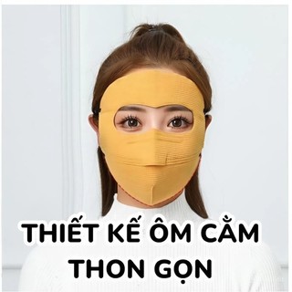 Khẩu Trang Chống Nắng Trùm Mặt UPF50+, Che Kín Mặt Đi Xe Máy, Chống Tia UV Bảo Vệ Da Cho Mẹ Và Bé