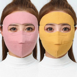 Khẩu Trang Chống Nắng Trùm Mặt UPF50+, Che Kín Mặt Đi Xe Máy, Chống Tia UV Bảo Vệ Da Cho Mẹ Và Bé