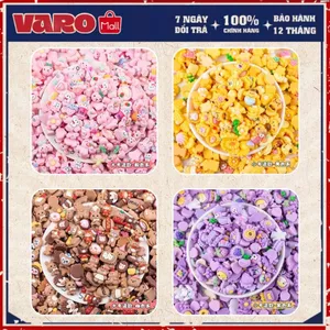 [Tặng Keo] Phụ Kiện Charm Trang Trí, Gắn Mũ Bảo Hiểm, Trang Trí Ốp Lưng Điện Thoại Dễ Thương